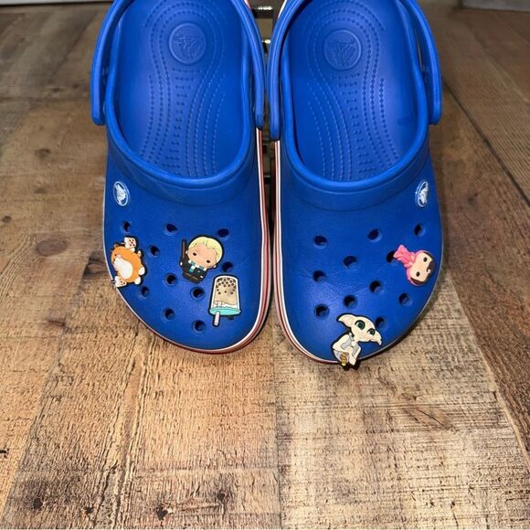 Crocs Kid's Unisex Crocband Clog Blue Bolt Croslite US Kid's J 3 - Picture 11 of 13